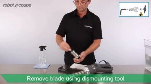 Robot-Coupe CMP 300 V.V. Cleaning & Maintenance