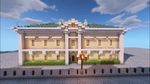 Дом в русском стиле в майнкрафте (Российская Империя)