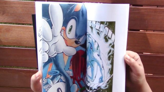 ARTBOOK TOUR - FLIPPING THROUGH Reyhan's Artwork illustrations copic markers смотреть онлайн