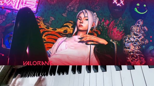 발로란트 제트 Can't Slow Me Down 미란이(Mirani), 릴보이(lIlBOI), GroovyRoom  피아노 연주 악보(piano cover sheet) смотреть онлайн