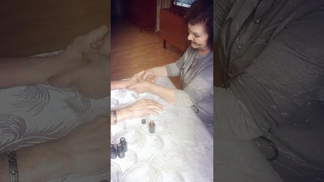 Массаж рук по технике Ароматач.