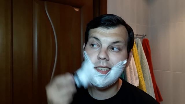 Бритье. Мыло Nordic Shaving Company, станок Carbon Shaving Cx-316L, Omega, лезвия Baili, Cosmia смотреть онлайн