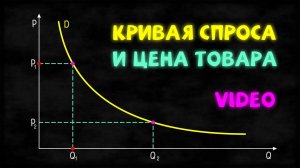 Кривая зависимости спроса от цены товаров - основы экономической теории