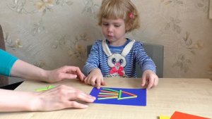 Развивающие занятия для детей 2 - 3 лет со счетными палочками. Чем занять ребенка дома.