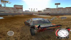 Flatout 1 (2004) - Demolition Derby Gameplay #41 - Demolition Arena (Pc)