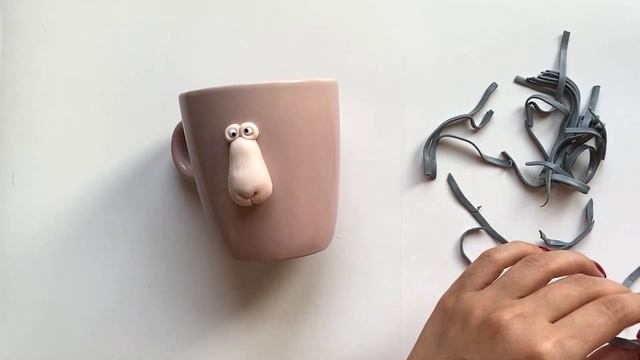 Polymer Clay Valentine's Day Mug Ideas / Tutorials