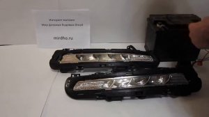 ДХО для Ford Mondeo 4. Ходовые огни Форд Мондео 4.