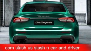 Maserati Quattroporte 2025 Review/Interior/Exterior/First Look/Features/Price/Aj Car Point 2024