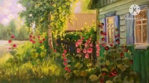 Песня, Домик окнами в сад. "исполняет Александр Догадкин.