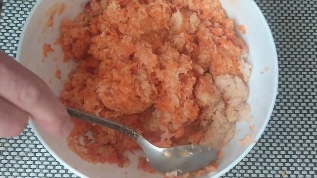 Необычные драники. Деруны с трёх ингредиентов. смотреть онлайн