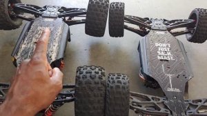 Arrma Talion EXB 6s compared to Arrma Kraton EXB 6s