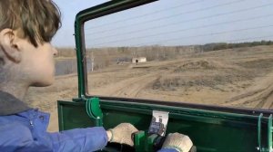 По бездорожью на вездеходе Филин.