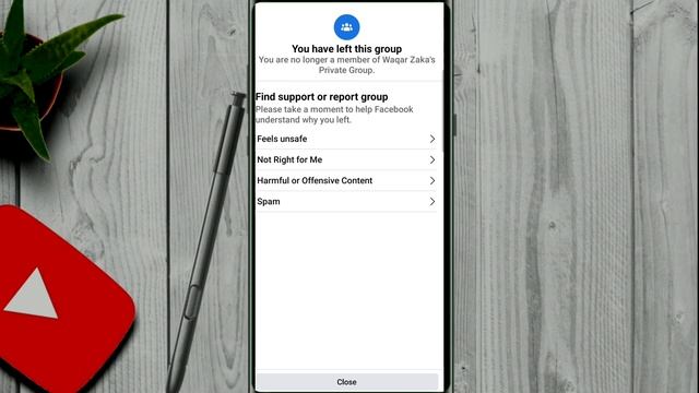 How to leave Waqar Zaka Facebook Group|| leave Waqar zaka private FB Group смотреть онлайн