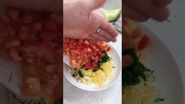Шикарная закуска из кабачков за 5 минут #ппрецепты #чтоприготовитьизкабачков#блюдоскабачками