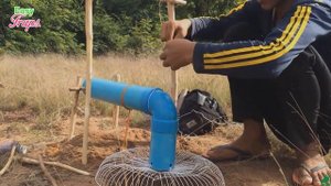 Bird Trap ⎟ Easy Trap With Old electric fan cover work 100%