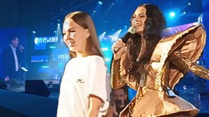 Выступила с Гульназ Асаевой с песней Син икэнсен в Уфе
