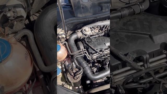 Наконец-то запустил контрактный двигатель BXE. Выставил фазы. #tdi #passat #volkswagen #ремонт смотреть онлайн