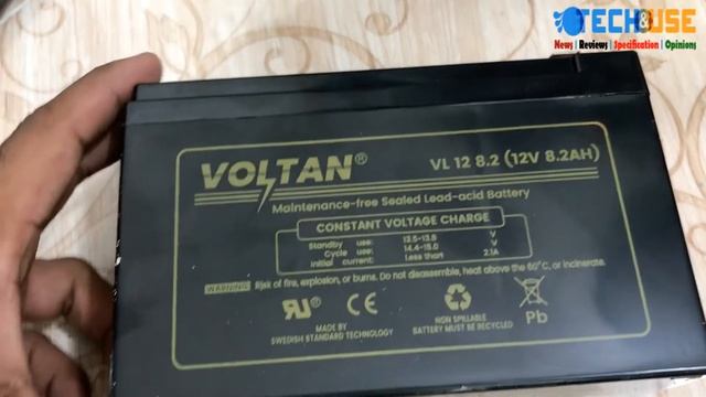 Best UPS Battery for PC ||  VOLTON 12V 8.2AH UPS Battery Unboxing and Quick Overview in 2022