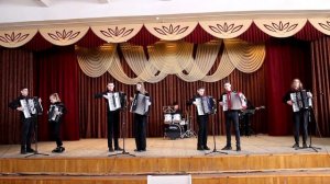 Е  Дербенко  Романтическая прелюдия  Ансамбль аккордеонистов Аккордеон mix  Рук  И В  Стасевич