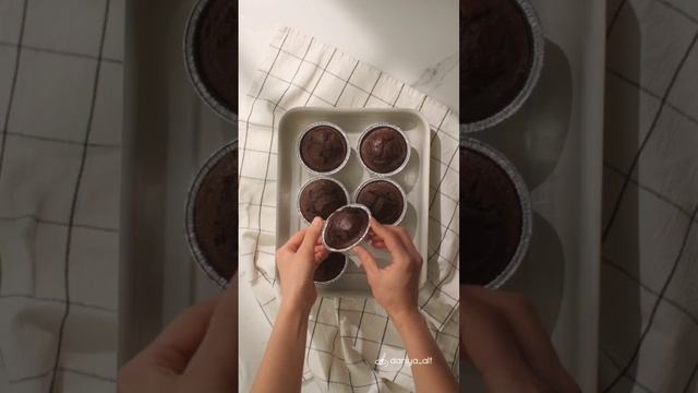 Шоколадные капкейки🧁