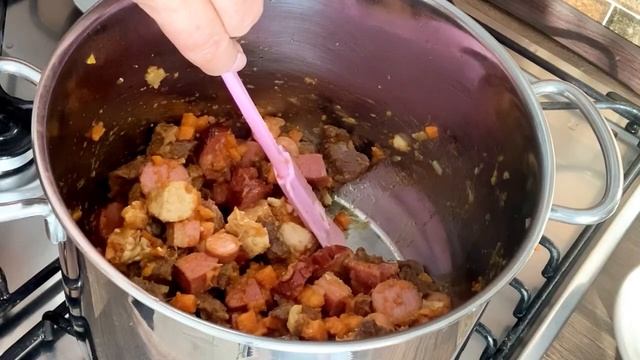 Простий рецепт моєї панської солянки#БабусиніРецепти#збірнасолянка#солянка#cooking #food #recipe