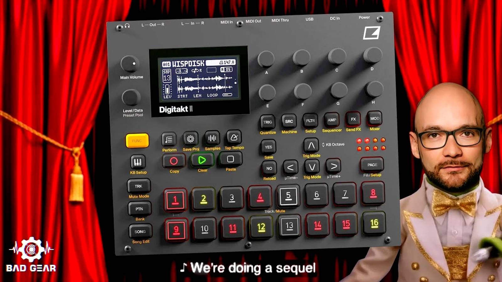 Bad Gear x Elektron Digitakt II