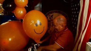 Short webcam helium inflation video