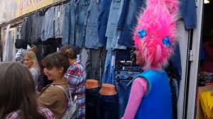 Даугавпилс, Кожзаводский рынок (1-е сентября 2018)