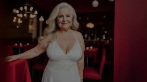 Natural Older Woman Over_65 💖 Mini Dresses for Mature Women 🍒