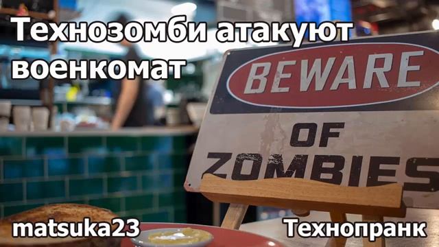 Технозомби атакуют военкомат  Технопранк от Matsuka23