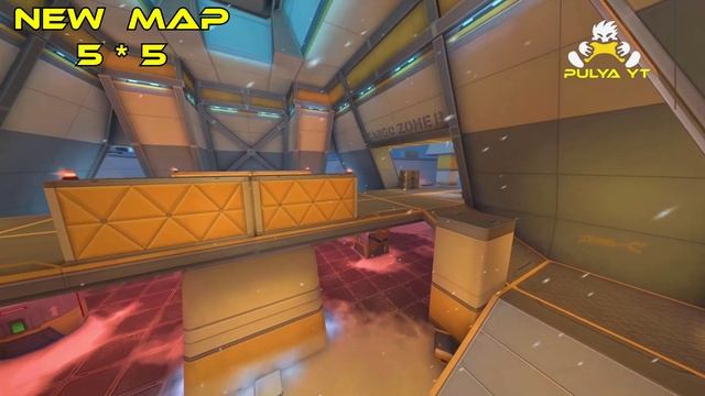 new map 5v5. mech Arena. z.c. control. PulyaYT