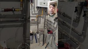 Подключение бойлера к первично вторичное кольцу через одноконтурный котел