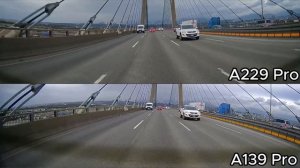 Viofo A139 Pro vs Viofo A229 Pro 3 Channel Dash Cam Footage