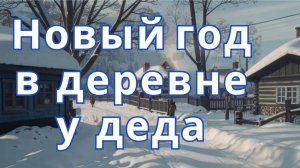 "Новый год в деревне у деда"- веселая ностальгическая пеня