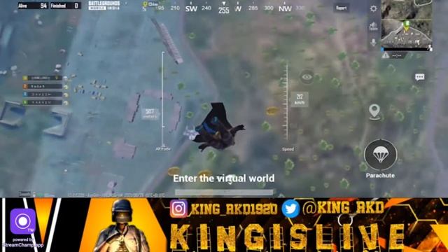 👑KING OF KINGS ON LIVE..!👑  Battlegrounds mobile india IOS