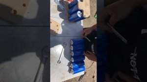 Сборка 2 секций Литий-титаната