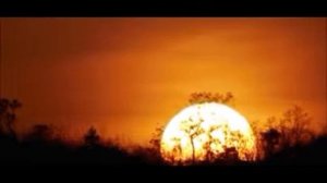Футаж Закат солнца 1