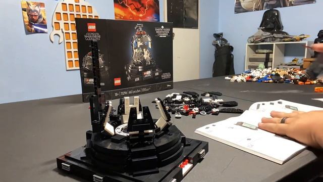 LEGO Darth Vader Meditation Chamber build смотреть онлайн