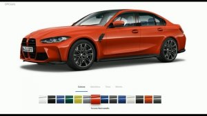 New 2021 BMW M3 Colors