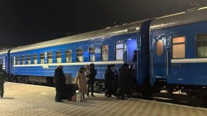 Первый за последние четыре года поезд из Бишкека прибыл в Москву