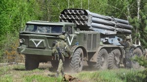 РСЗО БМ-21 "ГРАД" и БМ-27" УРАГАН" ВС РФ в СВО (2022 г.)