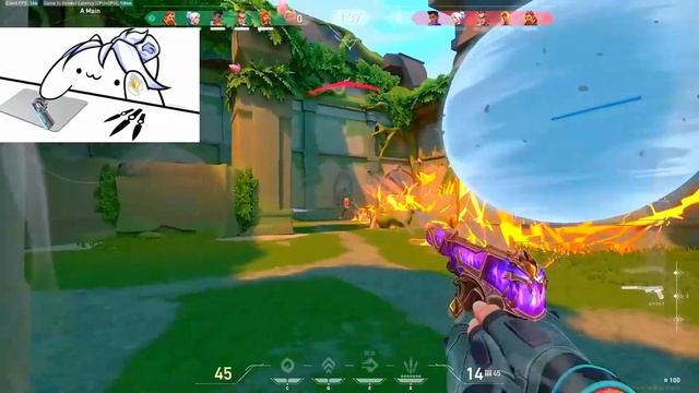 How I made TENZ lower his sens in VALORANT смотреть онлайн