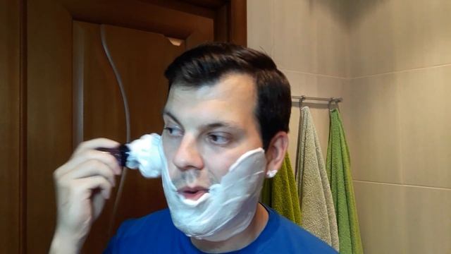 Бритье. Станок Rockwell 2C, Yaqi 24mm, мыло T.F.S. NASA Saturno, Personna, Brutal GRAND смотреть онлайн