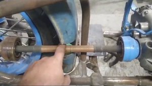 установили шрус Урал, Днепр.