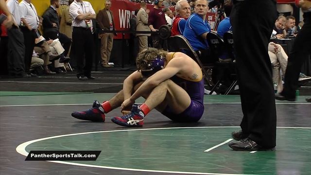 Joey Lazor UNI Wrestling Senior 13-14