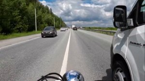 В деревню на Honda Shadow Slasher