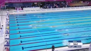 Плавание Женщины 200 м Комплексное плавание Финал Лондон 2016 Чемпионат Европы