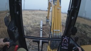 Работа на мини экскаваторе XCMG XE55U