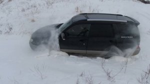Кто круче, Forester SG или Forester SH? Снежные упражнения.