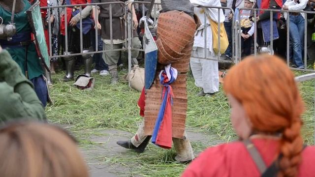 Рыцарский турнир.Бой рыцарей.
